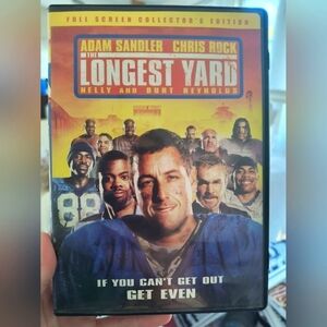 The longest yard dvd Adam Sandler funny football sports movie adult action seri